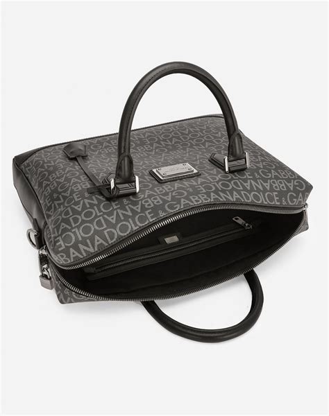 sac bandouliere dolce gabbana homme|Sac à bandoulière en jacquard enduit .